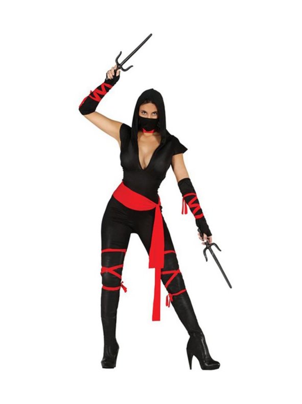 Primitivo masilla Tercero Disfraz de Black Ninja para mujer - Venca - MKP000012016