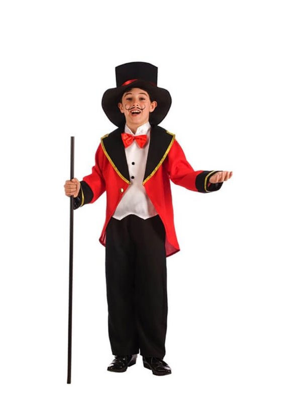 Te mejorarás Dinamarca Opcional Disfraz de Presentador de Circo para niño - Venca - MKP000022487
