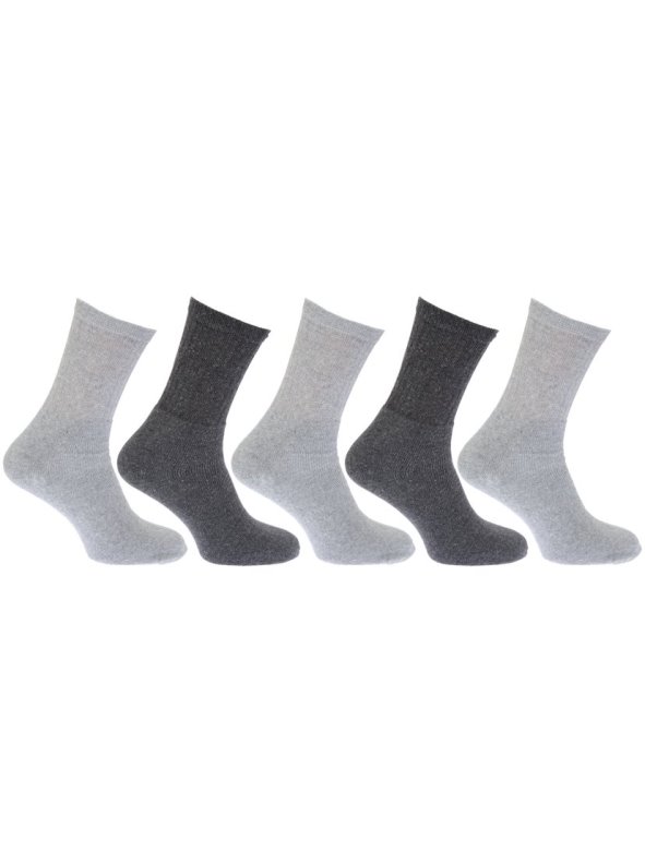 Ananiver Gobernable Respeto a ti mismo Calcetines de deporte con alto porcentaje en algodón para hombre Pack de 5  pares de calcetines - Venca - MKP000064703