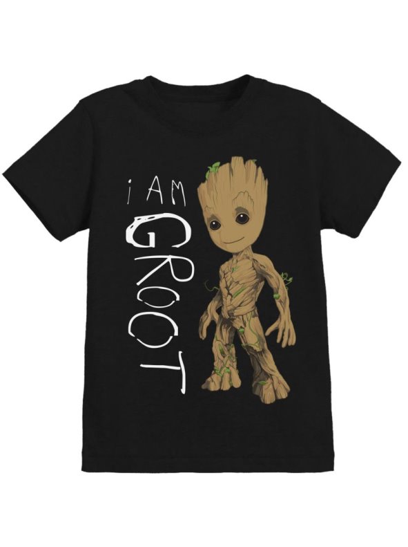 Acostumbrar Sada Antagonista Guardians Of The Galaxy 2 Camiseta Garabato I Am Groot para Niños/Niñas -  Venca - MKP000236380